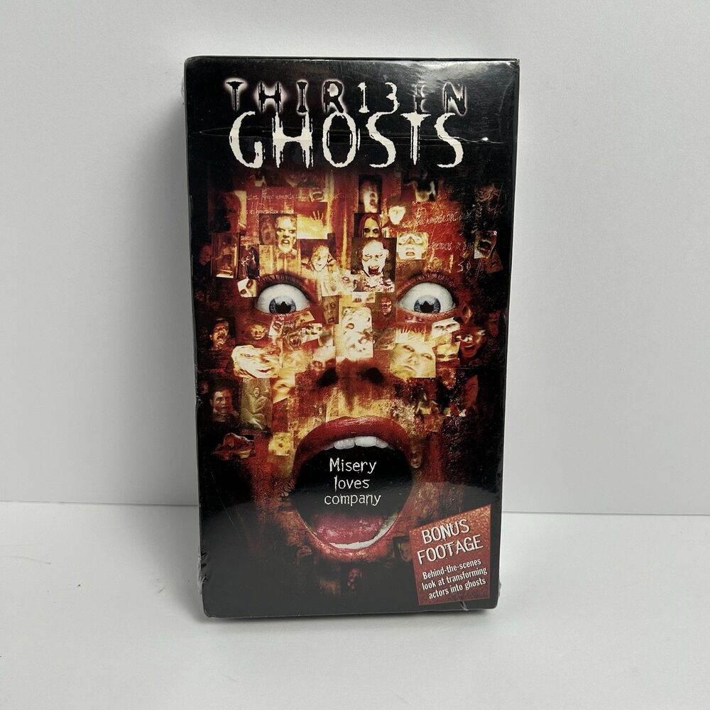 Thir13en Ghosts (VHS, 2002) Tony Shalhoub, Shannon Elizabeth, Matthew Lillard